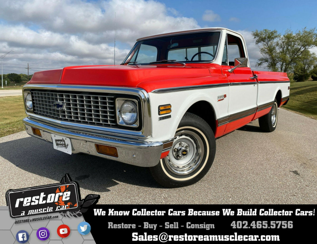 1972 Chevrolet C-10 Cheyenne Super, 350 - Auto, AC, 86k Miles