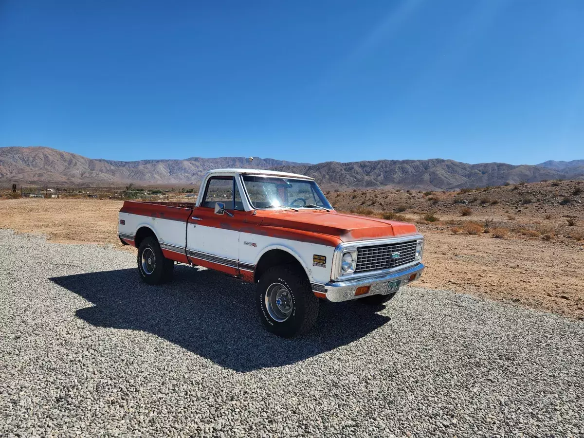 1972 Chevrolet C-10 CHEYENNE SHORT BED 4X4