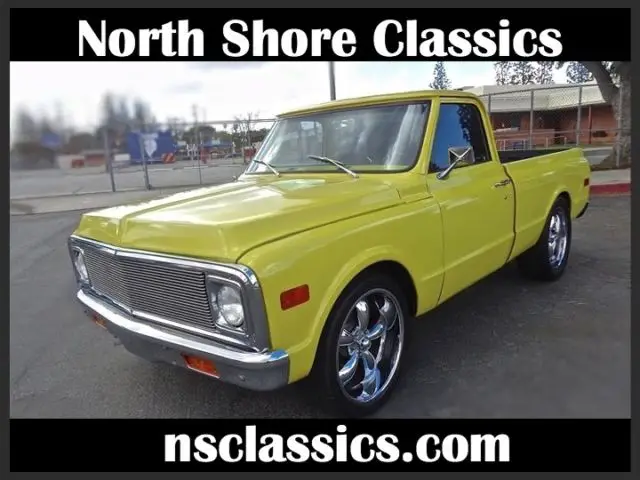 1972 Chevrolet C-10 -SOLID-CALIFORNIA- SHORT BED PICK-UP-BIG BLOCK 454