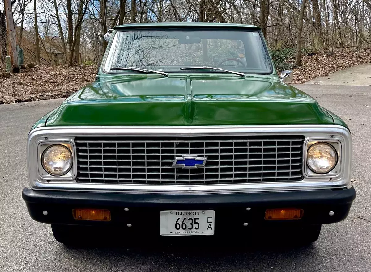 1972 Chevrolet C10/K10 Green base for sale