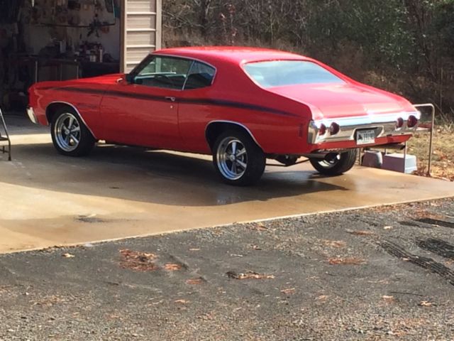 1972 Chevrolet Chevelle Heavy Chevy Decal trim added