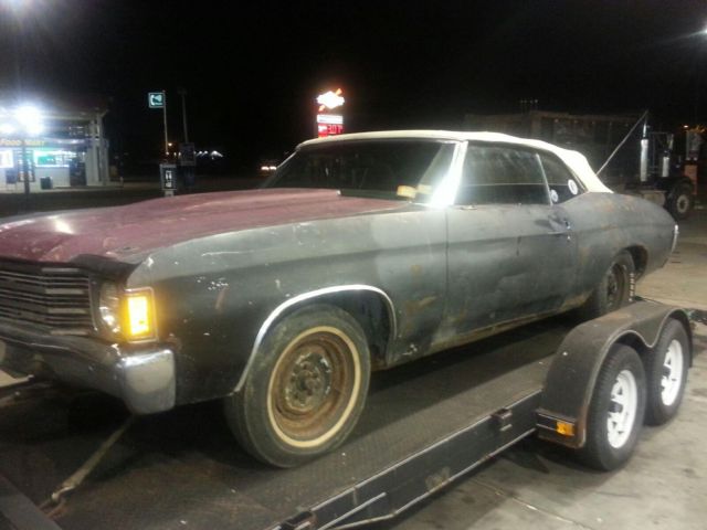 1972 Chevrolet Chevelle Base Convertible 2-Door