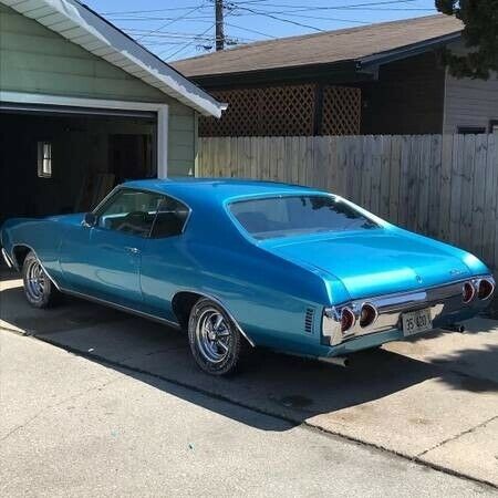 1972 Chevrolet Chevelle -1 OWNER-CLASSIC MUSCLE-SMALL BLOCK-AUTOMATIC-