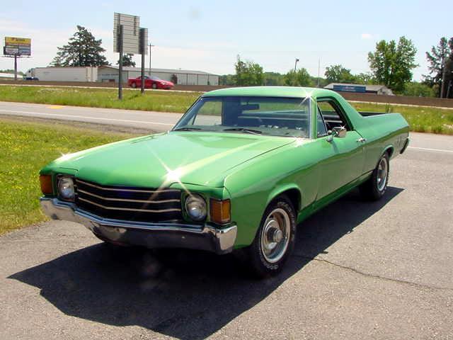 1972 Chevrolet El Camino GREEN