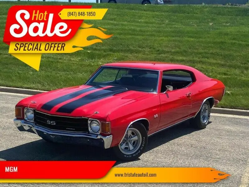 1972 Chevrolet Chevelle SS Trim V8 Auto AC FloridaÂ Muscle