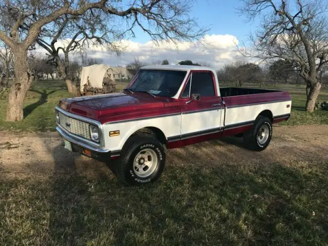 1972 Chevrolet Cheyenne 3/4 ton 2WD lift kit big block turbo 400 LWB