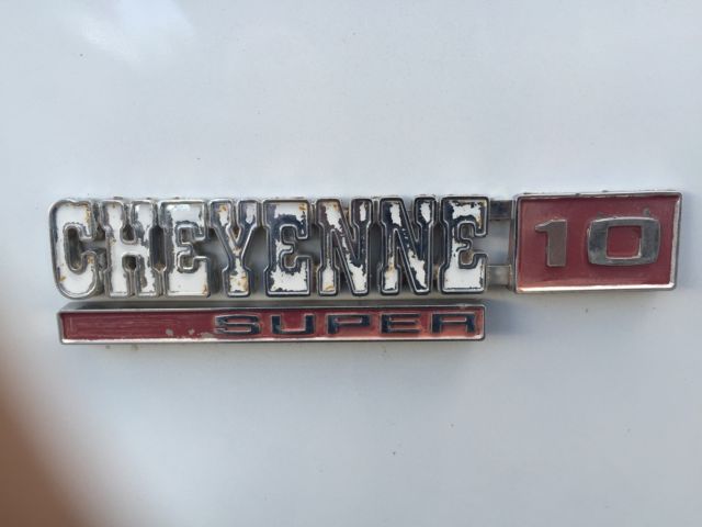 1972 Chevrolet C-10 Cheyenne Super