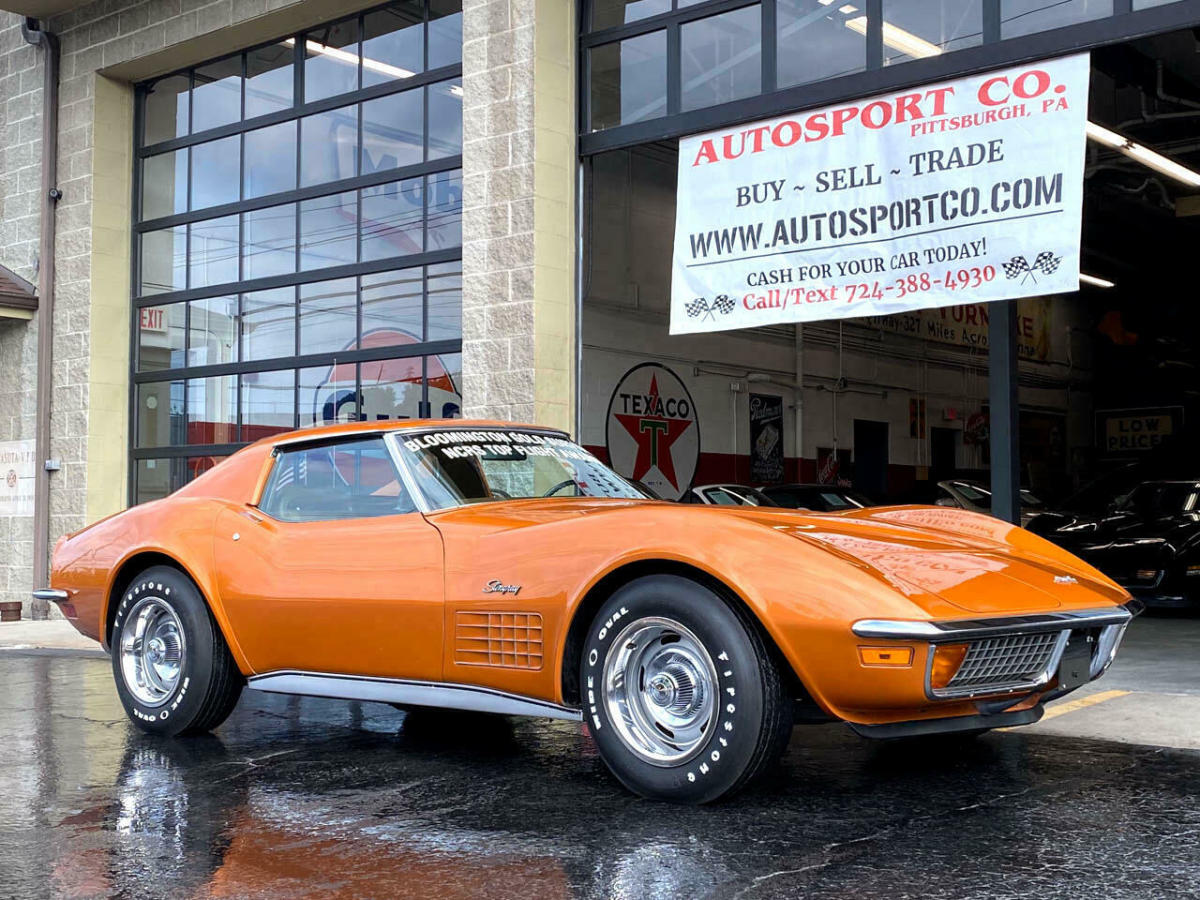 1972 Chevrolet Corvette #'s Matching , NCRS Top Flight / Bloomington Gold