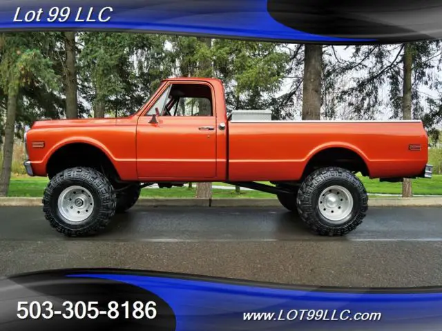 1972 Chevrolet C/K Pickup 3500 K20 383 Holley EFI Sniper Carb 35" Super Swampers