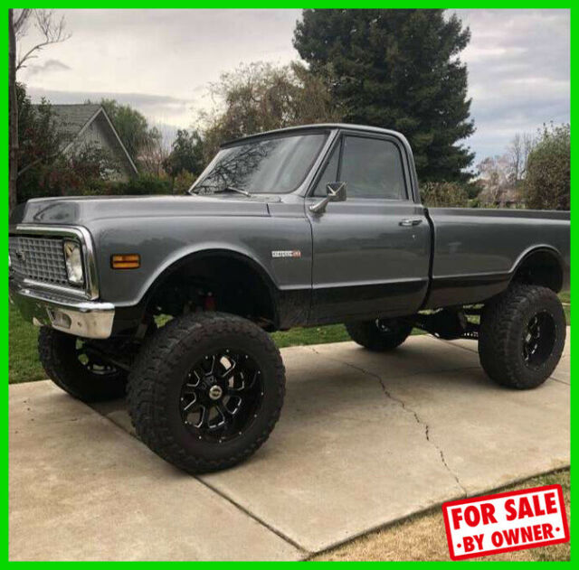 1972 Chevrolet K20 Long Bed Pickup 4X4 8-Cyl 350 Gas 4-Speed Manual CA ...