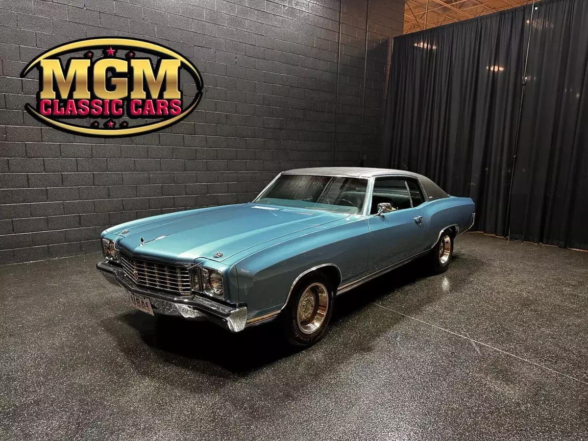 1972 Chevrolet Monte Carlo GREAT PAINT FULLY LOADED!