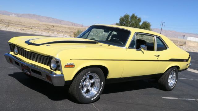 1972 Chevrolet Nova 396 4 SPEED! VAN NUYS CA BUILT! P/S! DISC! CLEAN!!