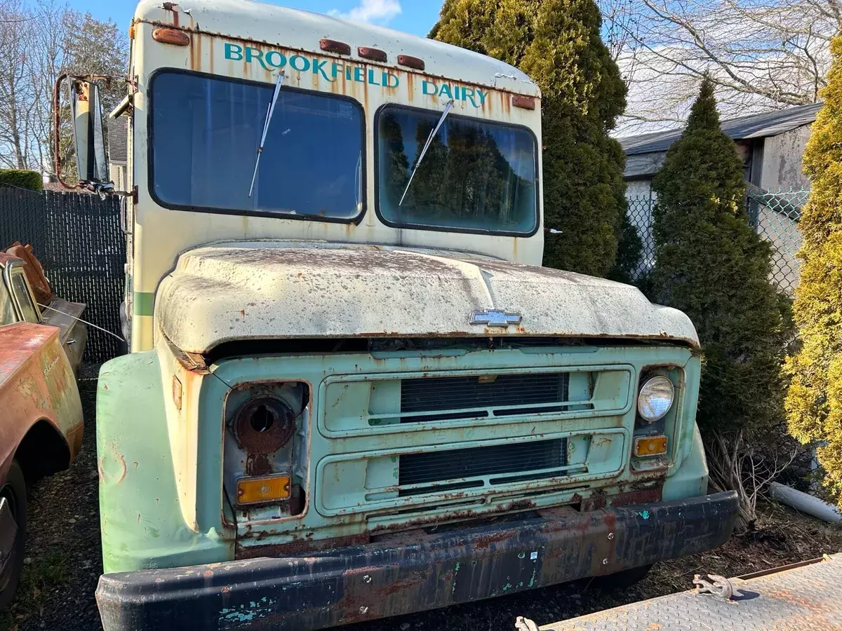 1972 Chevrolet Panel Step Van milk truck