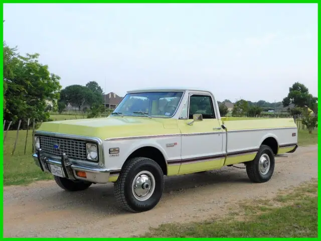 1972 Chevrolet C-10 1972 Chevy K-10 Cheyenne Super 4WD, Pickup Truck, Texas C10