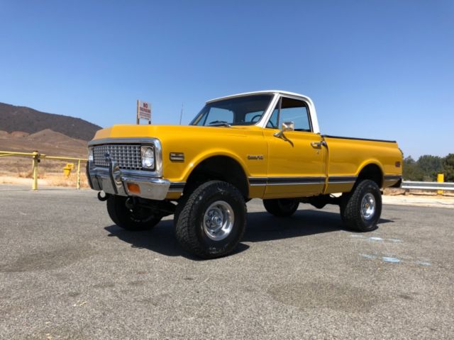 1972 Chevrolet C-10 K10 4x4 Custom Shortbed