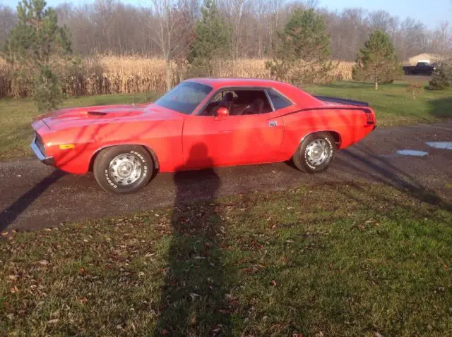 1972 Plymouth Barracuda Black