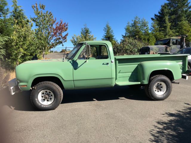 1972 Dodge Power Wagon Government issue Power Wagon