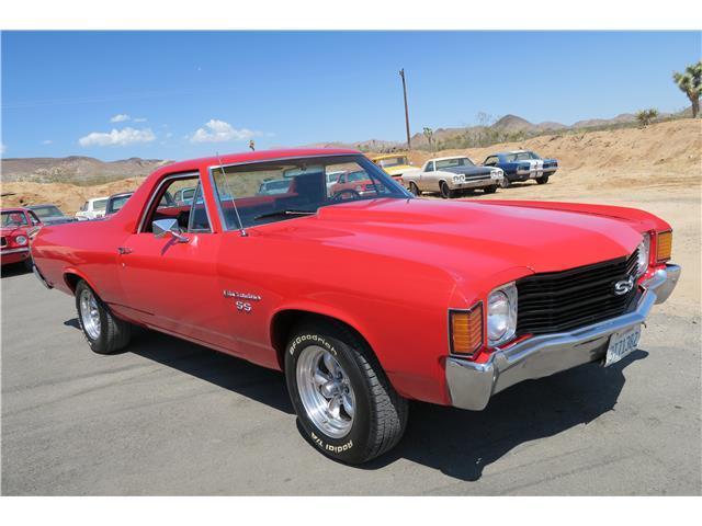 1972 Chevrolet El Camino VIPER RED !!!