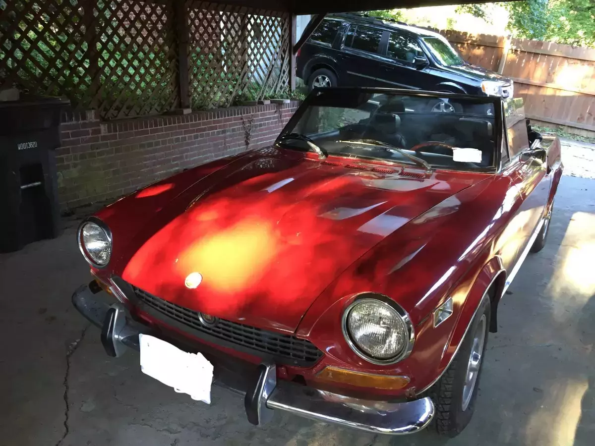 1972 Fiat 124 Spider 1972 FIAT 124 SPIDER