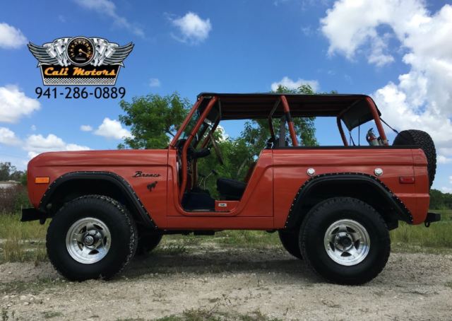 1972 Ford Bronco BRONCO 4X4 4WD LIFTED SHOW TRUCK