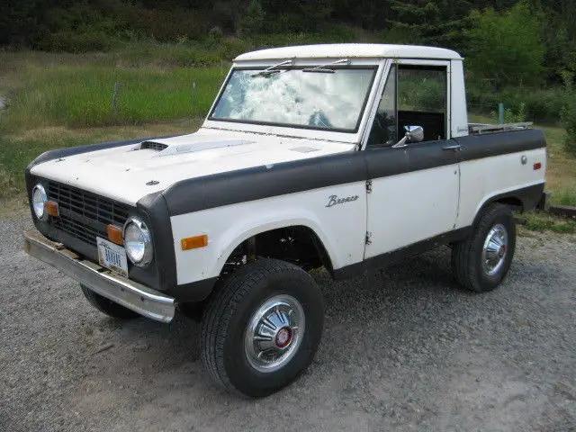 1972 Ford Bronco Half Cab