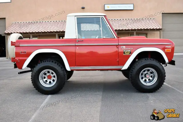 1972 Ford Bronco Sport Package Half Cab