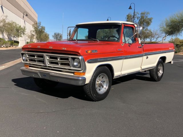 1972 Ford F-250 XLT Ranger Camper Special Classic Pickup Truck