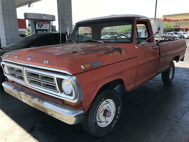 1972 Ford F-100 F100 4x4 Custom