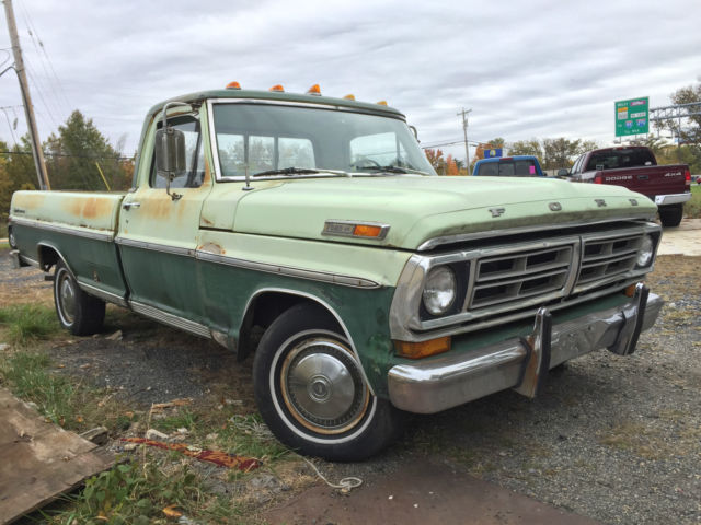 1972 Ford F-100   F-100 Sport Custom V8