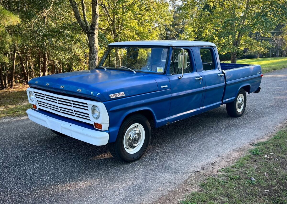 1972 Ford F-250 Bumpside Crew-Cab ShortBed Custom F250 built 351W Automatic