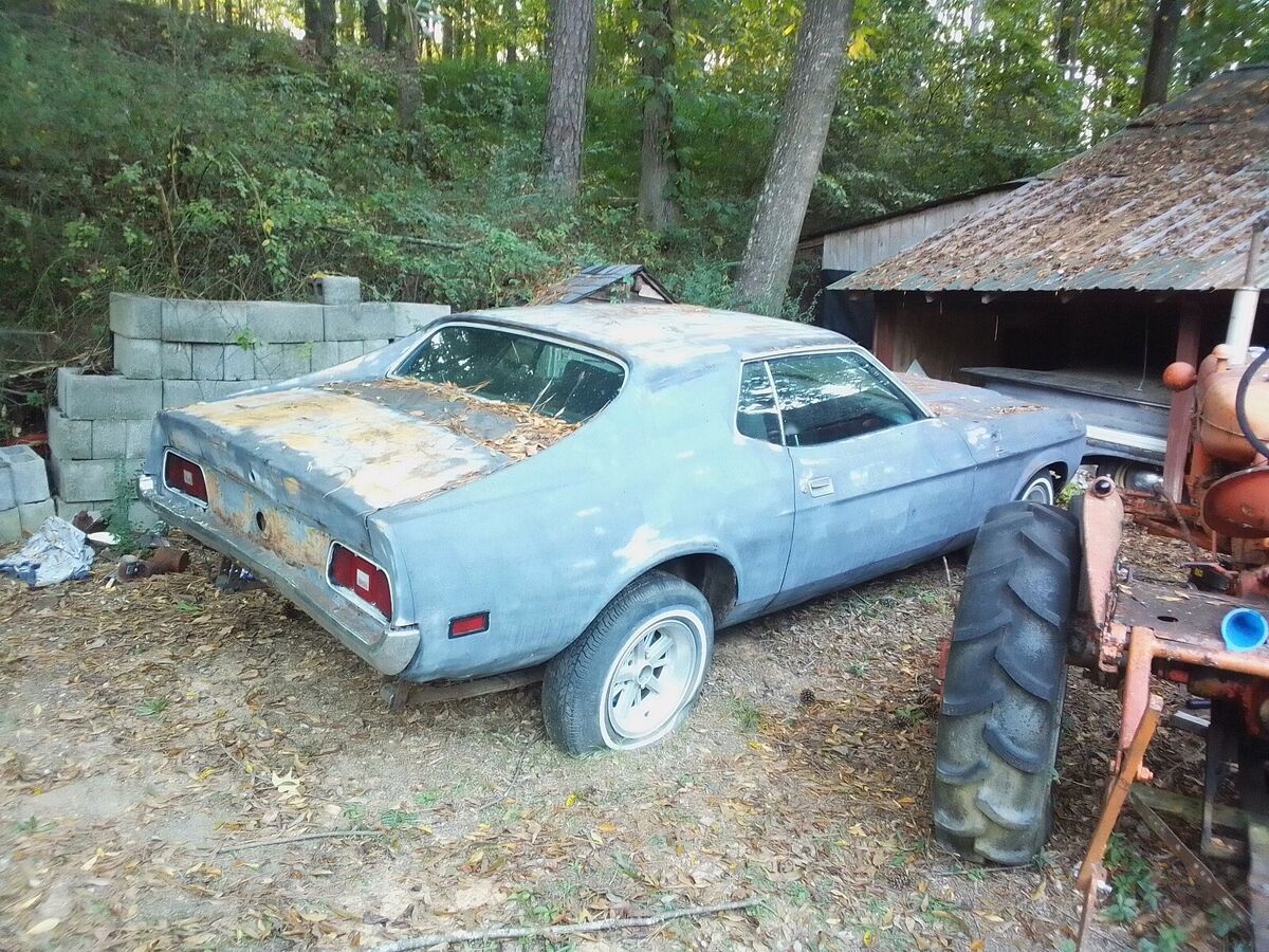 1972 Ford Mustang chrome