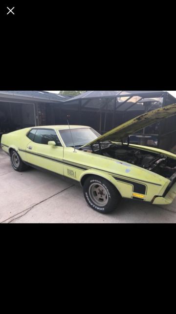 1972 Ford Mustang Mach 1