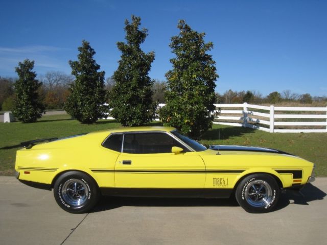 1972 Ford Mustang Mach 1