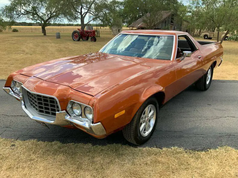 1972 Ford Ranchero 72 PS PB 302 V8 3 speed manual