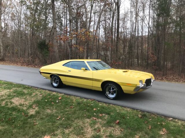 1972 Ford Torino Coupe Yellow Rwd Automatic Sport For Sale