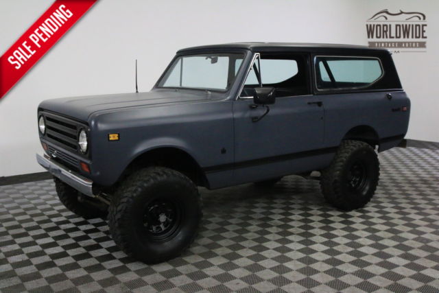 1972 International Harvester Scout REMOVABLE HARD TOP!