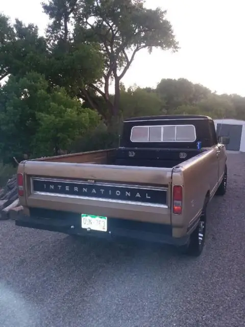 1972 International Harvester 1210 series BLACK