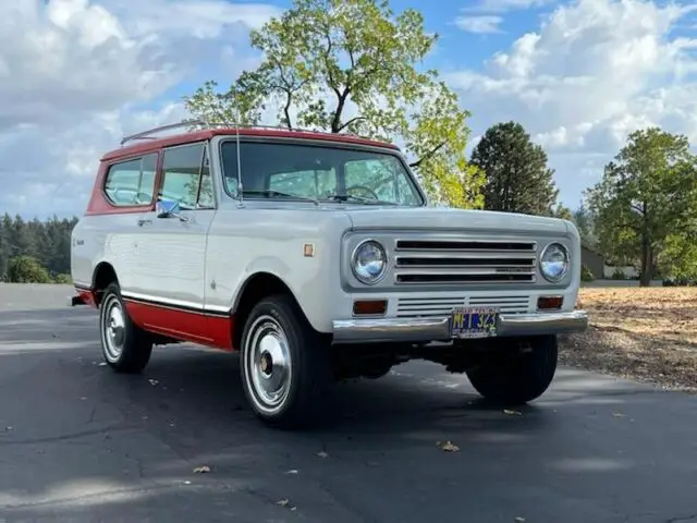 1972 International Harvester Scout 1 OWNER 67K A/C 4X4 345 OG PAINT NO RESERVE