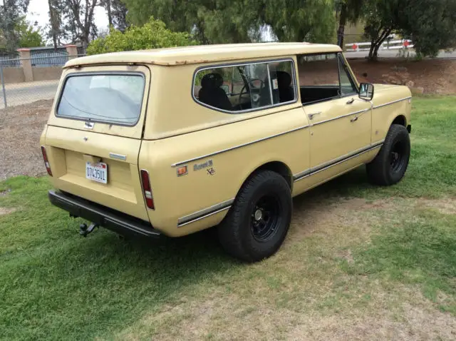 1972 International Harvester Scout