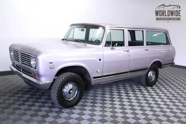 1972 International Harvester TravelAll Restored. Model 110 4x4. AC. V8!