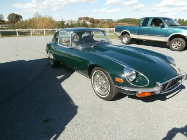 1972 Jaguar E-Type leather