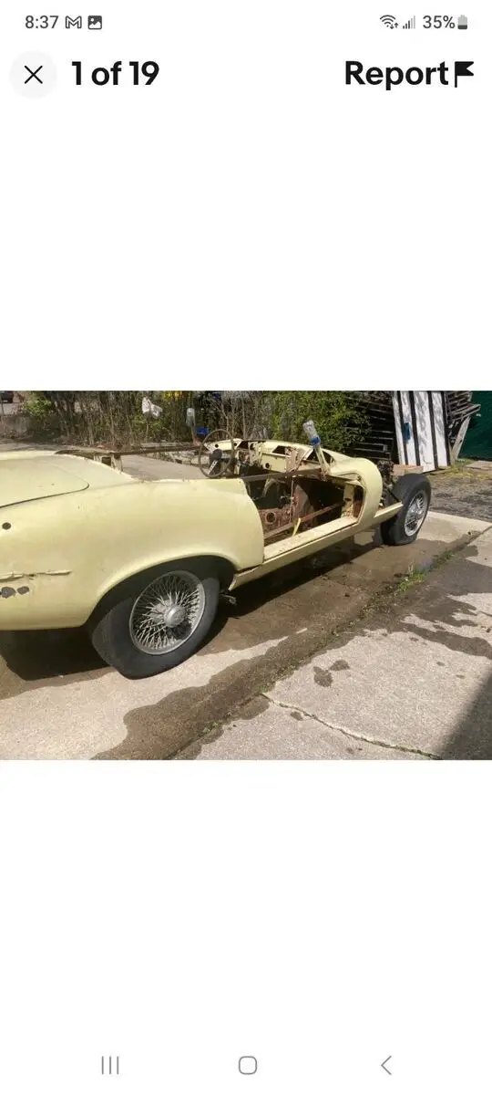 1972 Jaguar E Type V12 Convertible