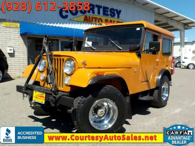 1972 Jeep CJ 4X4 2Dr SUV Hardtop