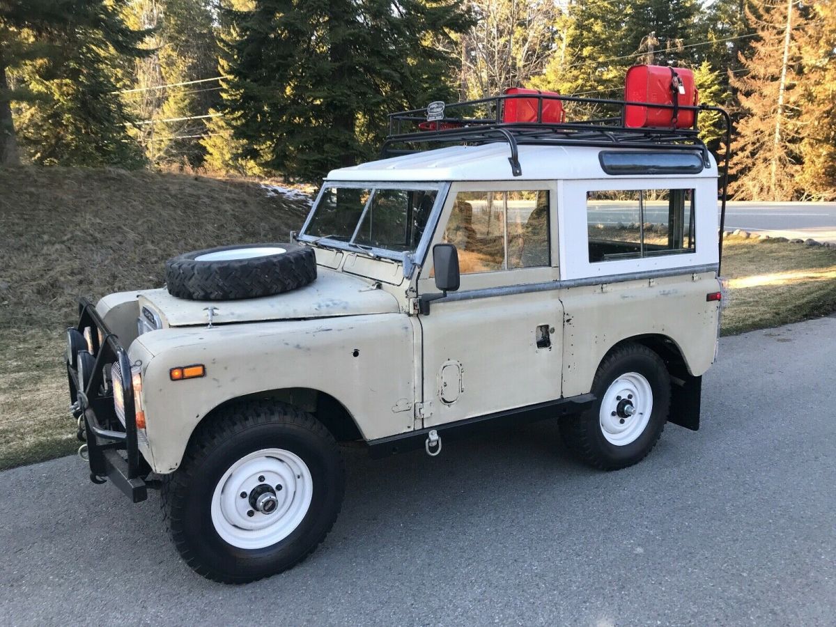 1972 Land Rover Series III 88" Deluxe 259 Code US Model w/PTO Rare 34k Miles