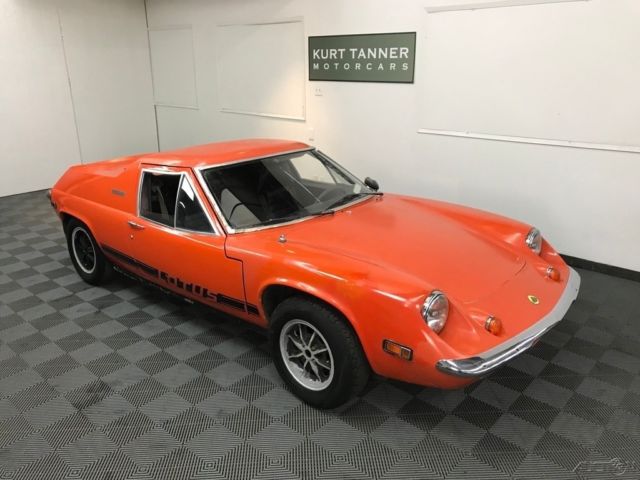 1973 Lotus Europa Twin Cam MATCHING #'S ENGINE. EXCELLENT CAR FOR IMPROVEMENT
