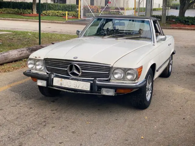 1972 Mercedes-Benz 450SL White