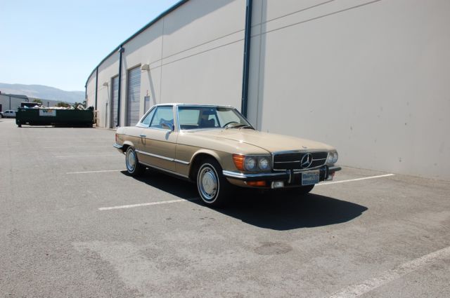 1972 Mercedes-Benz 350 SL coupe roadster