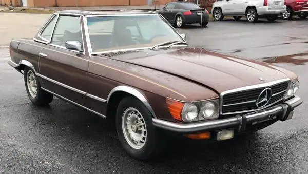 1972 Mercedes-Benz 500-Series convertible