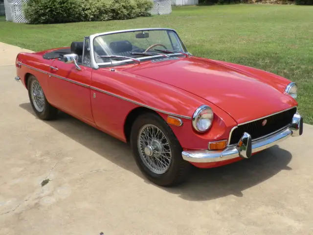 1972 MG MGB Convertible