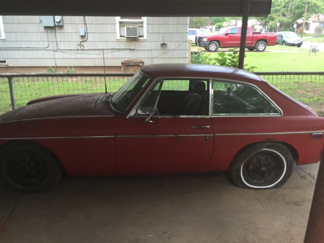 1972 MG MGB Red